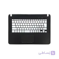 قاب کنار کیبرد لپ تاپ سونی SVF142-143 مشکی-اینتربزرگ Space کوچک به همراه تاچ پد با فریم