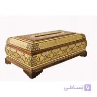 جا دستمال خاتم کاری