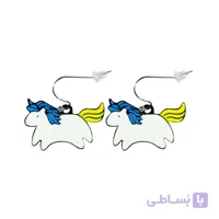گوشواره زنانه طرح تک شاخ کد RG-ER 106