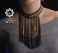 یقه تزئینی (پارچه ای) کد 925288