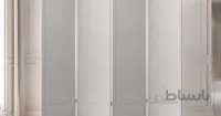 پاراوان طرح تابش رنگ سفید