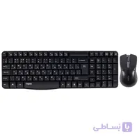 کیبورد و موس بی سیم رپو مدل X1800 ا Rapoo X1800 Wireless Keyboard and Mouse