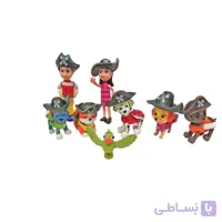 فیگور سگ های نگهبان طرح دزد دریایی کد 00147 مجموعه 9 عددی