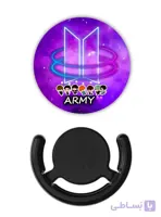 پاپ سوکت طرح بی تی اس آرمی army bts