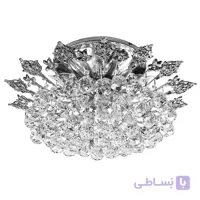 لوستر سقفی کریستالی چشمه نور کد H2631/40C کروم