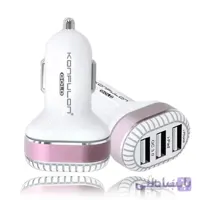 شارژر فندکی سریع ماشین سه پورت C28A QC 3.0 3A