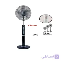 پنکه سه حالته ارشیا مدل کلاسیک کنترل دار 2821