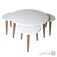 میز جلو مبلی و عسلی گرد