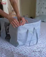 بقچه لباس دسته دار