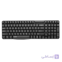 کیبورد بی‌سیم رپو مدل E1050 به همراه حروف فارسی
