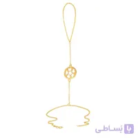 تمیمه طلا زنانه طرح قلب و ستاره کد LT418