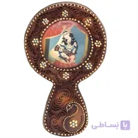 آینه دستی چرم کدCH-5
