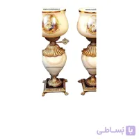 چراغ نفتدان مدل پرنسس رنگ ماربل کریستال سازان کد N1232