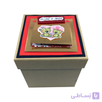 جعبه هدیه و کادو طرح ولنتاین
