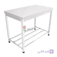 میزکار 120 سانتی استیل