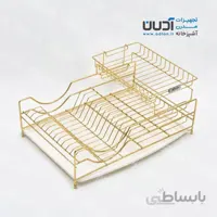 آبچکان رومیزی استیل طلایی با جاقاشقی – جنسیس