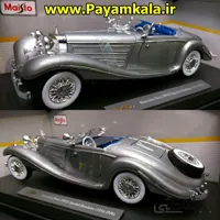 ماکت مرسدس بنز بزرگ (1:18) نوک مدادی مایستو (MERCEDES-BENZ 500K TYP SPECIALROADSTER 1936)