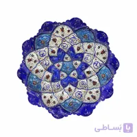 بشقاب میناکاری 16 سانت