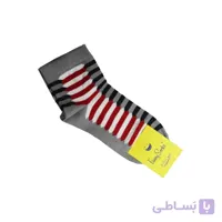 جوراب نیم ساق فانی مدل 825 طوسی
