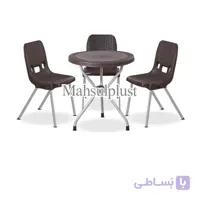 ست میز و صندلی 3 نفره حصیر بافت ناصر 881-422