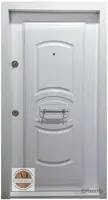 درب ضد سرقت رویه فلزی مدل سه قاب 105 210 چپ بازشو
