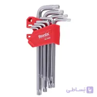 ست آچار آلن ستاره ای ۹ عددی رونیکس Ronix RH-2036