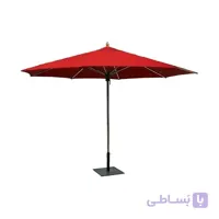 چتر هشت ضلعی پایه فلزی صبا پلاستیک قطر 3 مدل 1004