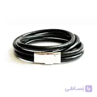 دستبند چرم طبیعی زنانه BLNW103