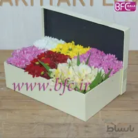 باکس گل جعبه کادویی با گل بهاره