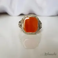 انگشتر عقیق یمنی کد 1056
