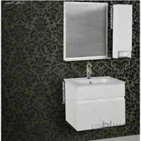 روشویی کابینت دار فلت دیواری 60 سانت ا روشویی کابینت دار فلت دیواری 60 سانت
