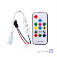 کنترلر LED دیجیتال 1024پیکسل RF ( ریموتی - آدامسی )