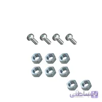 پیچ و مهره استوانه مدل BPM5-30 مجموعه 40 عددی