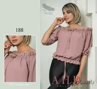 شومیز حریر زنانه و دخترانه کوتاه