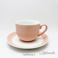فنجان و نعلبکی ماربل چینی زرین