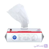 دستمال استریل چند کاره babisil بی بی سیل ۸۰ عددی