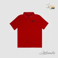 پلوشرت نوجوان آندر آرمور Junior Polo Shirt Red