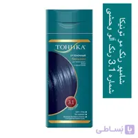 شامپو رنگ مو تونیکا شماره 3.1 رنگ الو وحشی