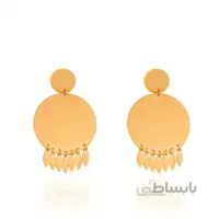 گوشواره طلا زنانه طرح هندسی کد LE652