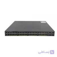 سوییچ 48 پورت poe سیسکو ws c2960x 48fps l ا Cisco WS-C2960X-48FPS-L 48-port POE switch