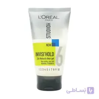 ژل حالت دهنده مو لورآل مدل Studio Line Invisi Hold با حجم 150 میلی لیتر