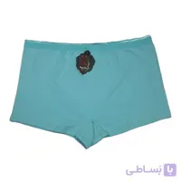 شورت پادار سایز بزرگ نخی ساده نارین
