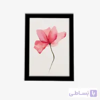 تابلو فانتزی شاخه گل آبرنگی