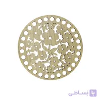 کفی گرد طرح دار 12 سانتی