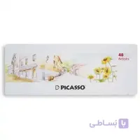 مداد رنگی ۲۴ رنگ پیکاسو آرتیست جعبه فلزی