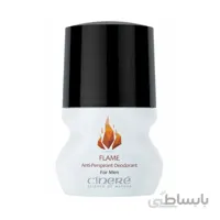 رول ضد تعریق مردانه سینره مدل Flame حجم 50 میلی لیتر ا Cinere Roll On Deodorant Flame For Men 50ml