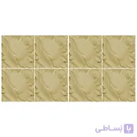دیوارپوش تندیس و پیکره شهریار مدل امای کد W1010 18 بسته 8 عددی