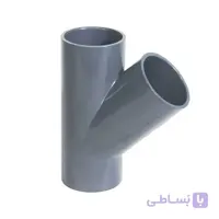 سه راه 45 درجه چسبی