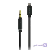 کابل تبدیل لایتنینگ به AUX پاورولوجی مدل P12LAUGY طول 1.2 متر
