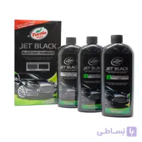 واکس مایع تمیز کننده و احیا کننده رنگ مشکی جت بلک ترتل